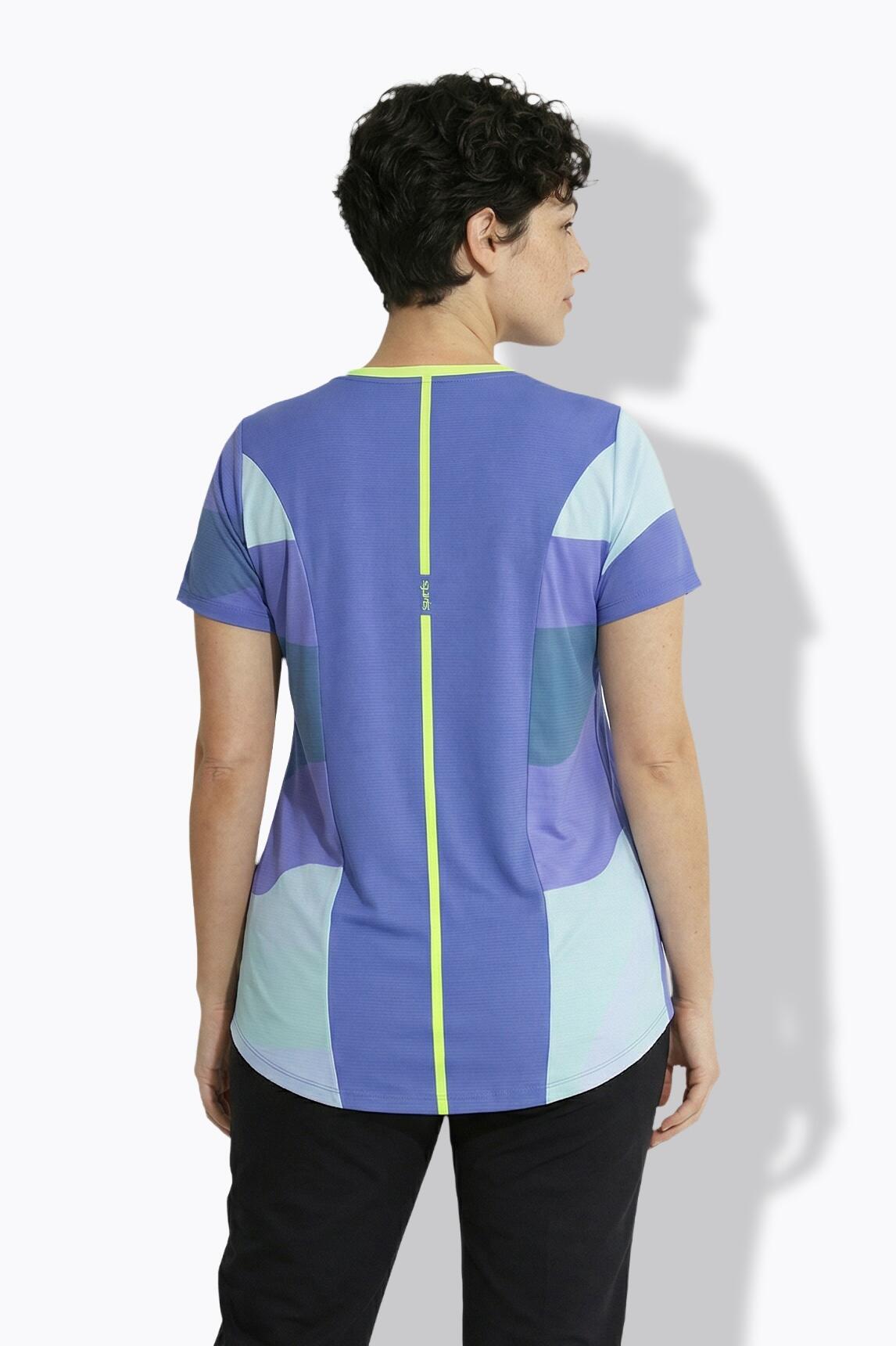 Femme Maillot de cyclisme technique poches col rond et manches courtes 2/7