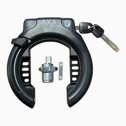 AXA XXL Ring Schloss mit Batterieschlitz für Bosch 3 Powertube