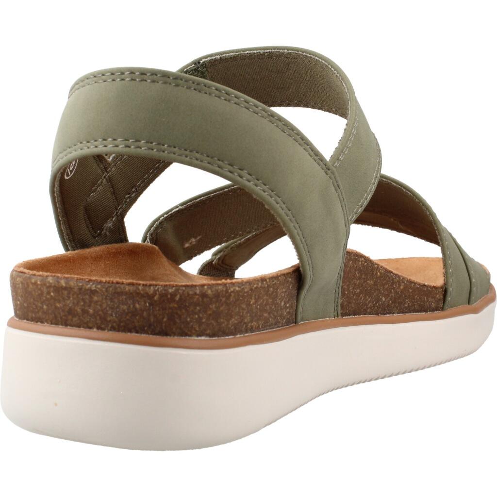 SandÁlias Rasas Mulher Skechers Lifted Comfort Verde 3/5
