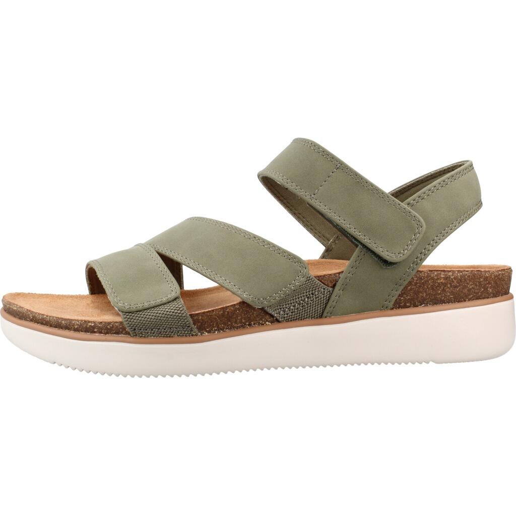 Platte Sandalen Dames Skechers Lifted Comfort Groen 2/5