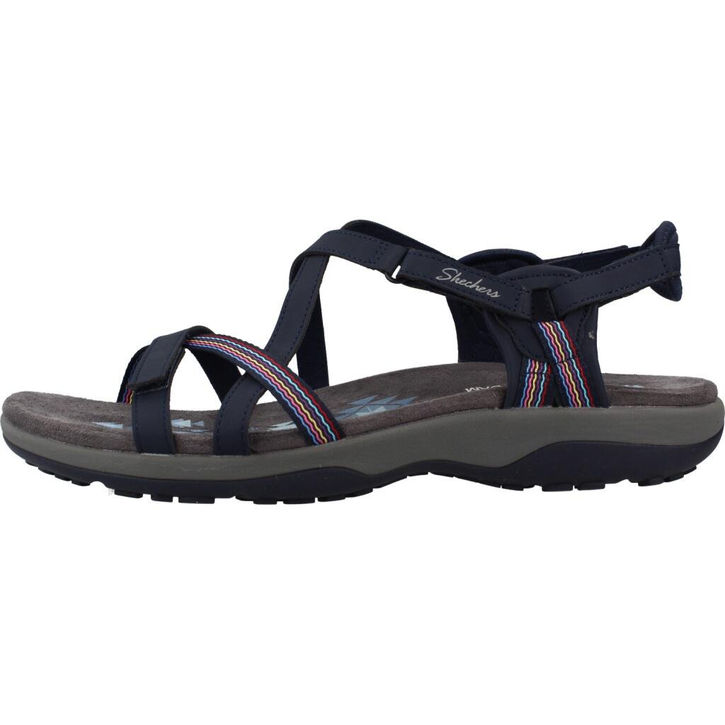 Chinelos Skechers Reggae Slim - Sun Array, Azul, Mulheres 2/6