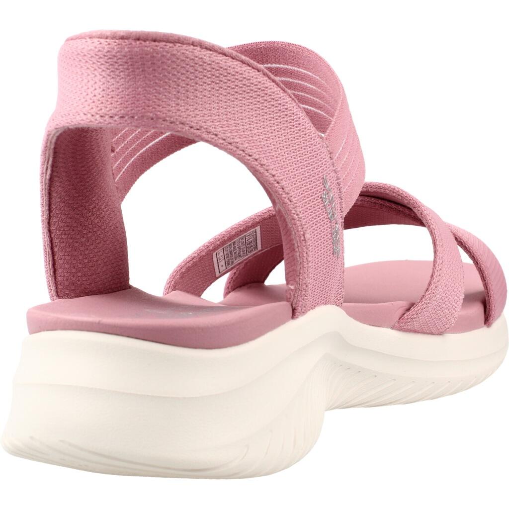 Sandalen Skechers Ultra Flex 3.0 - Nev, Rosa, Damen 3/5