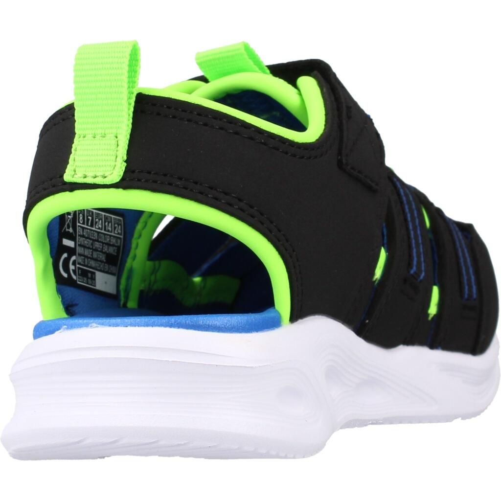 Sandales Skechers Sola Glow Sandal-hyp, Noir, Enfants 3/5