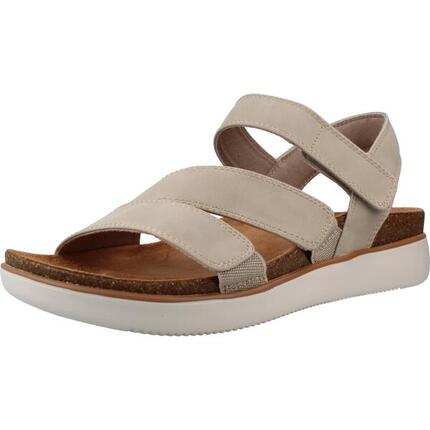 Platte Sandalen Dames Skechers Lifted Comfort Bruin
