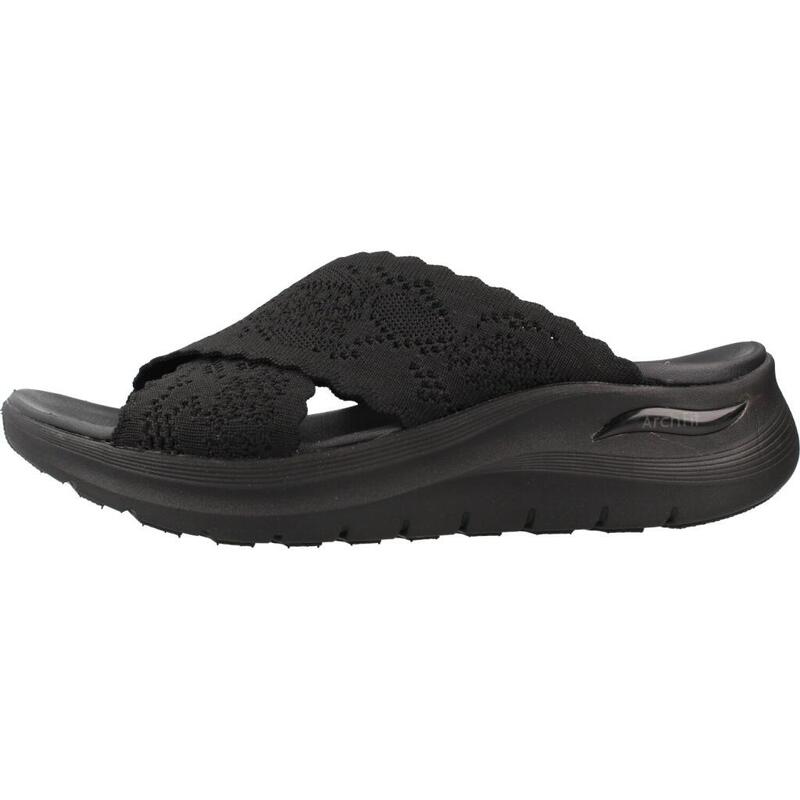Slapi femei Skechers Arch Fit 2.0 Sandal-still The, Negru