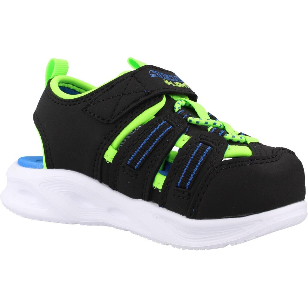 Sandales Skechers Sola Glow Sandal-hyp, Noir, Enfants 5/5