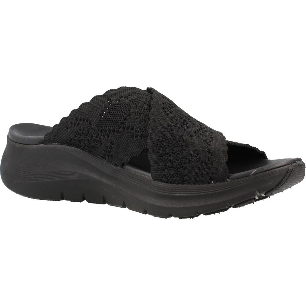 Tapas Skechers Arch Fit 2.0 Sandal-still The, Preto, Mulheres 5/5
