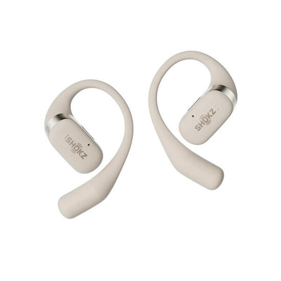 Ecouteurs TWS Shokz OpenFit à conduction Aérienne Beige