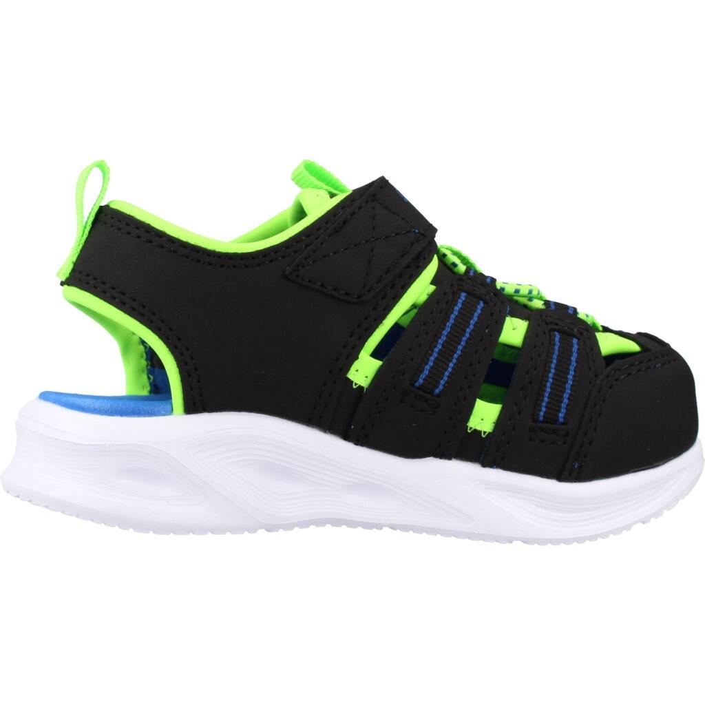 Sandales Skechers Sola Glow Sandal-hyp, Noir, Enfants 4/5