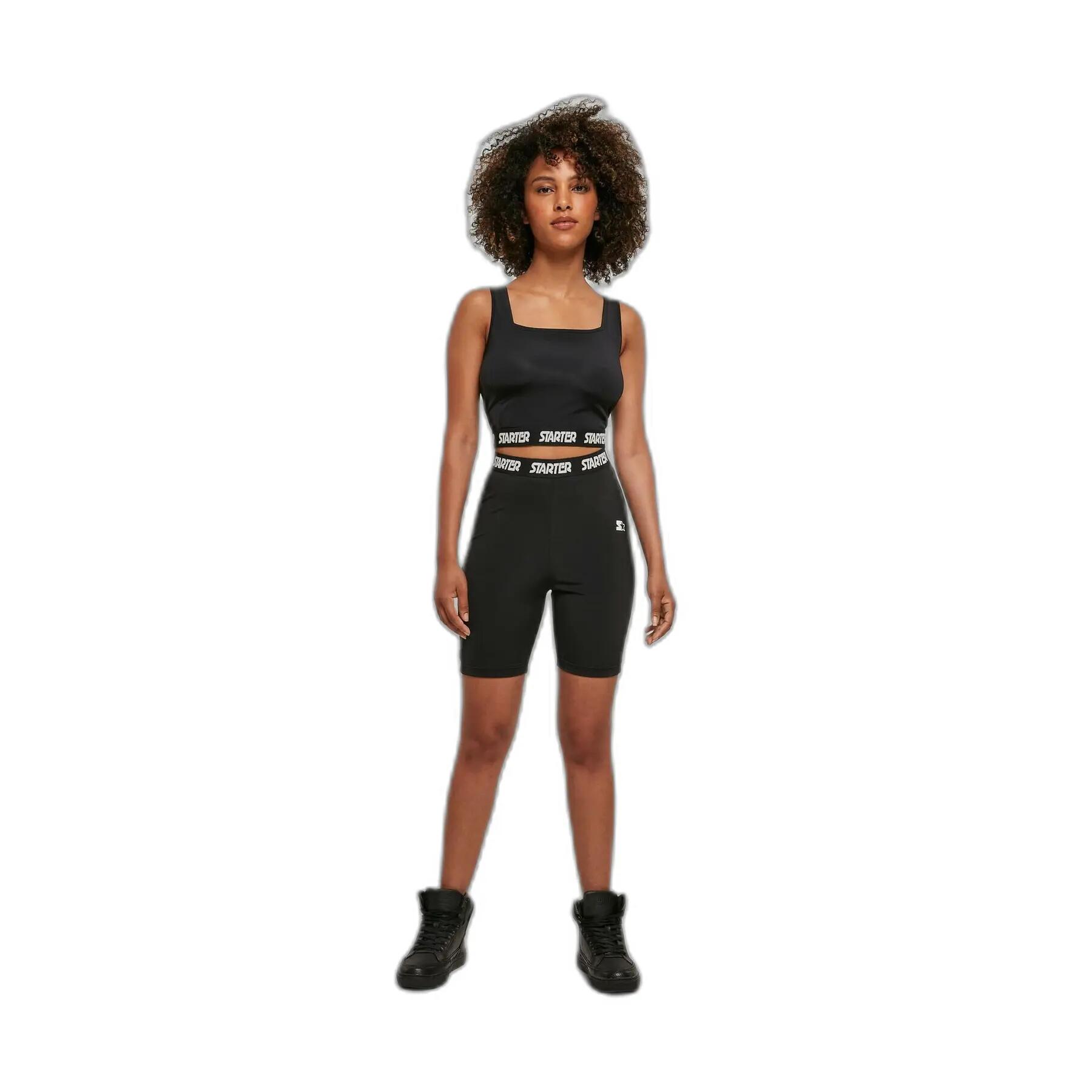 Damen Tights Urban Classics Starter Logo Tape 2/7