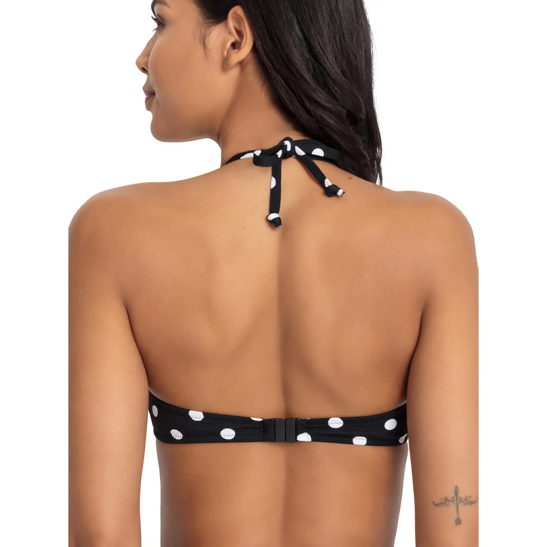 Haut de maillot de bain bandeau armaturé préformé femme Lascana Powder 4/7