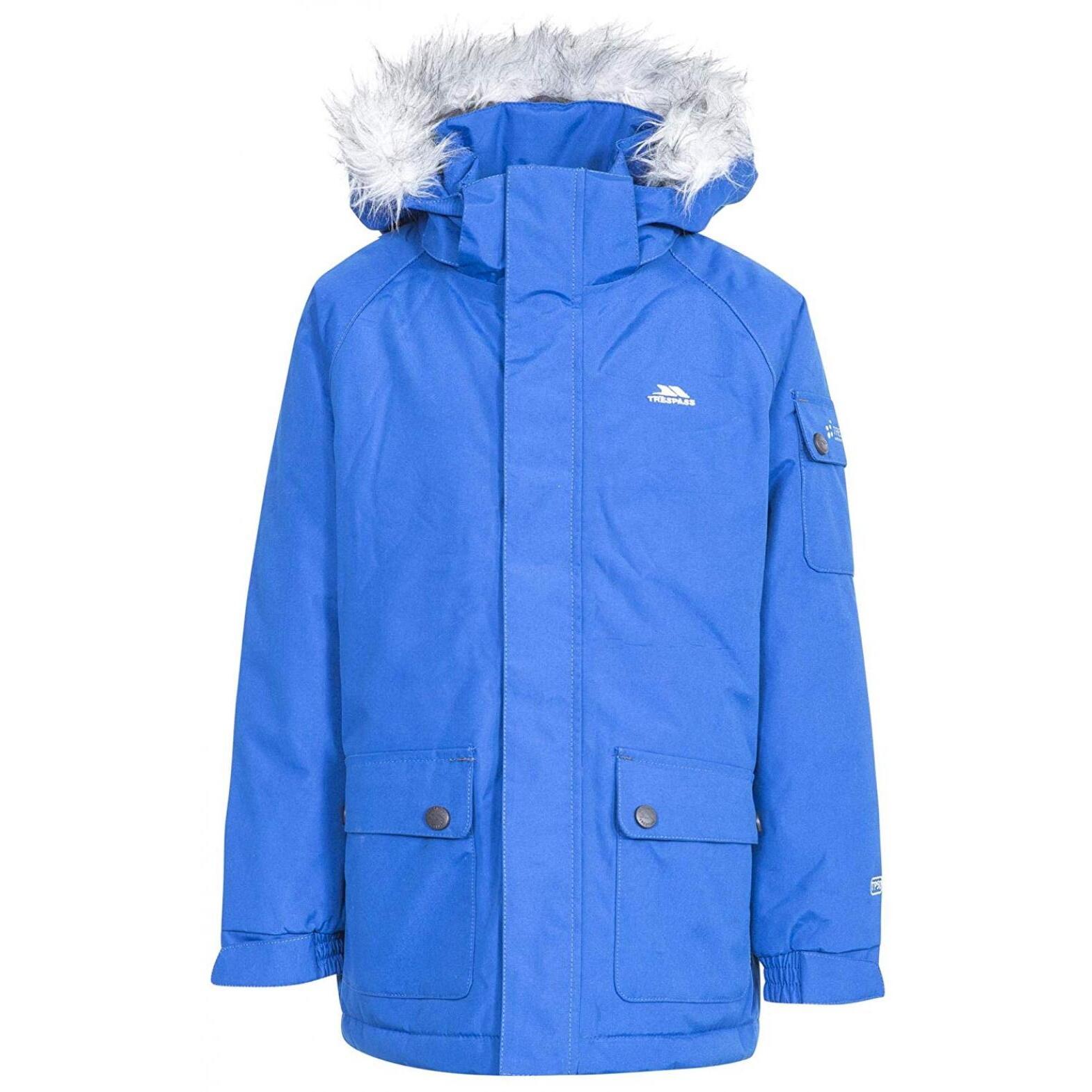 TRESPASS Holsey Giacca Con Cappuccio Bambino Trespass Blu