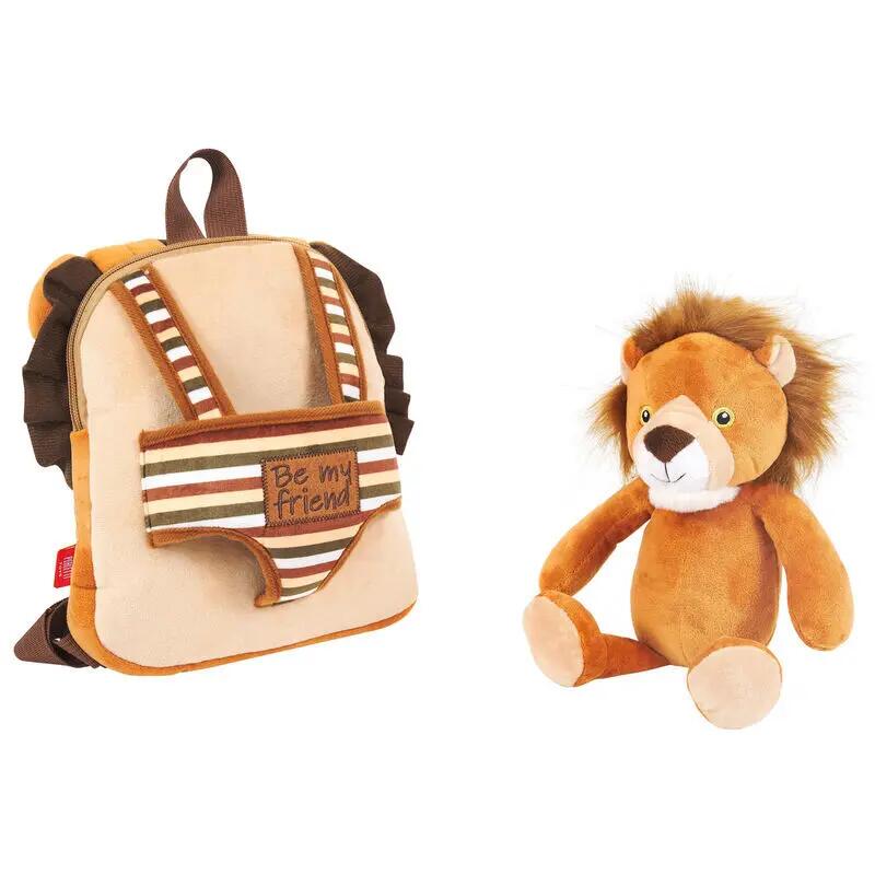 Wenderucksack mit Plüsch Perletti Lenny Lion 7/7
