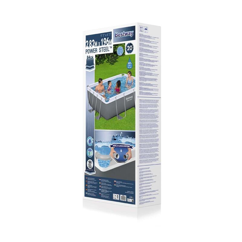 Bestway Gölgelikli Prefabrik Havuz Seti 282x196x84cm Bw568 56629