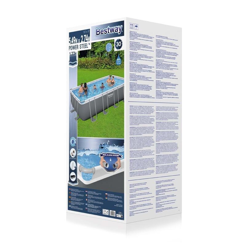 Bestway Gölgelikli Büyük Prefabrik Havuz Seti 549x274x122 56466 BW571