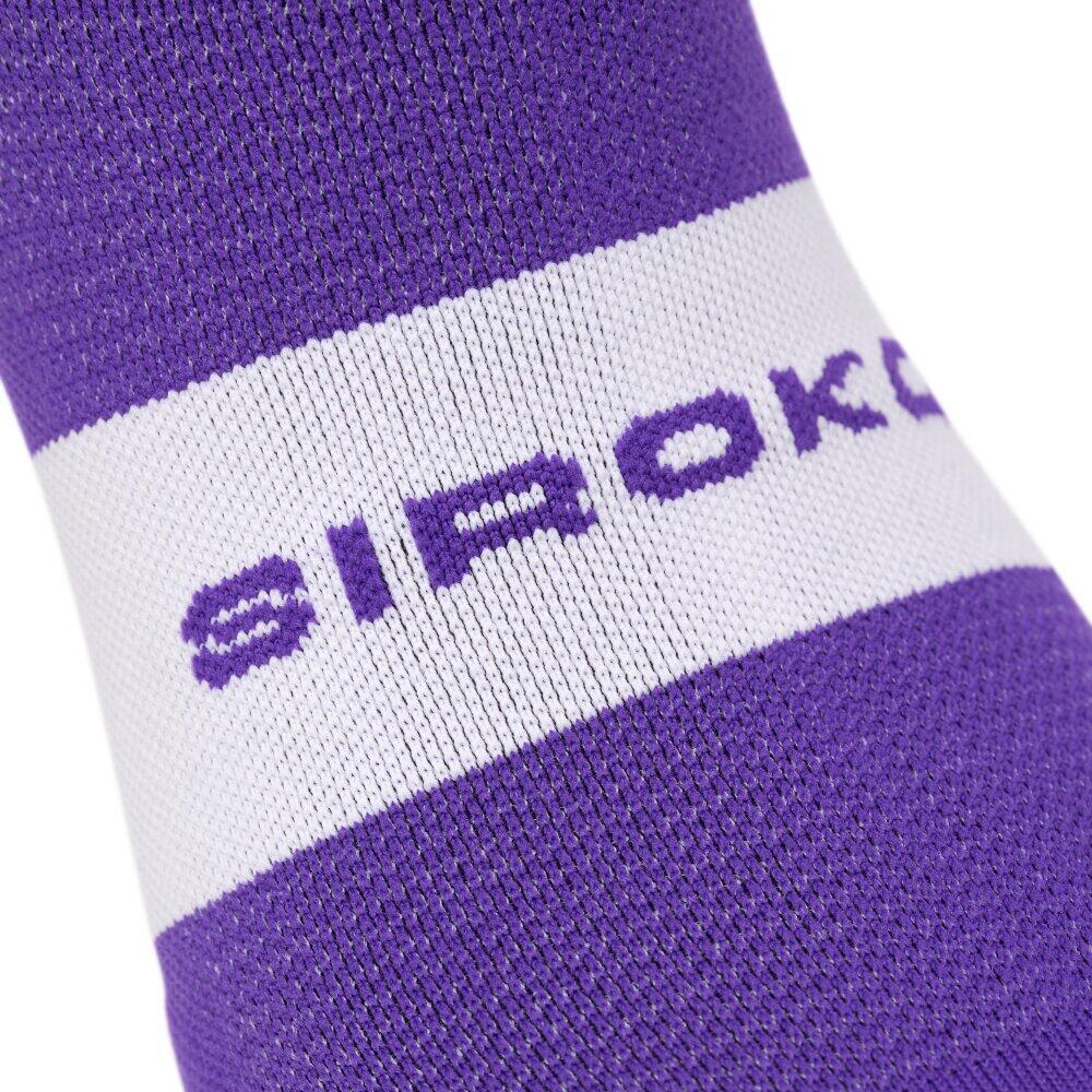 Herren und Damen Radsport Fahrradsocken S1 Purple Lila 3/7