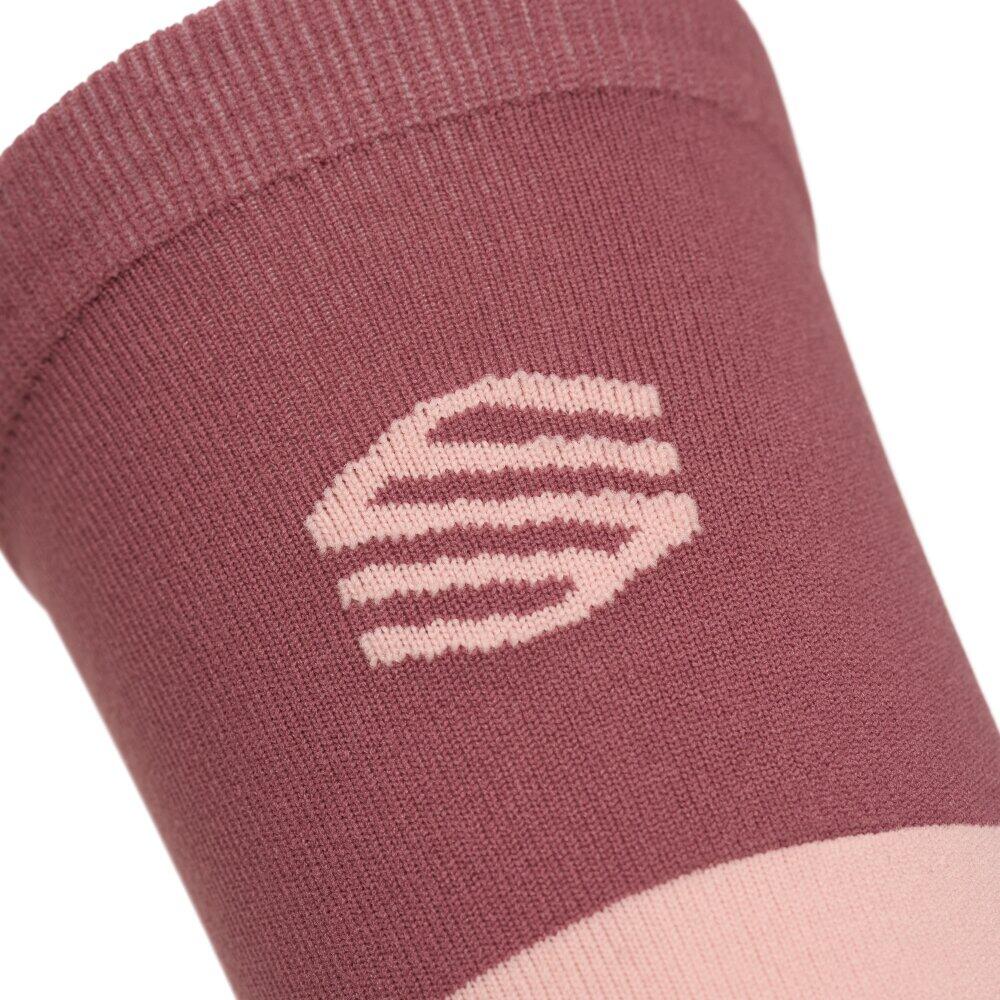 Chaussettes mi-hautes trail running Randonnée Homme et Femme Pindos Purple Pour 3/6