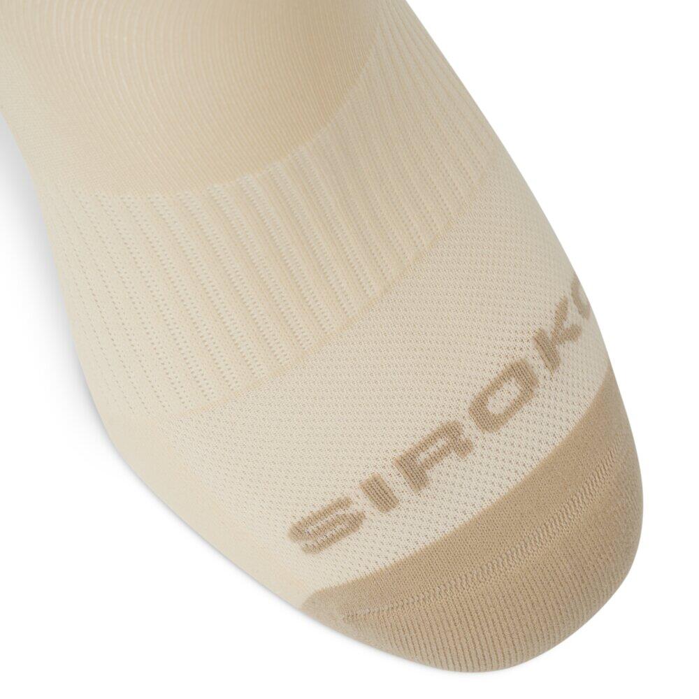 Calze alte da trail running Escursionismo Uomo e donna Pindos Stone Beige 3/6