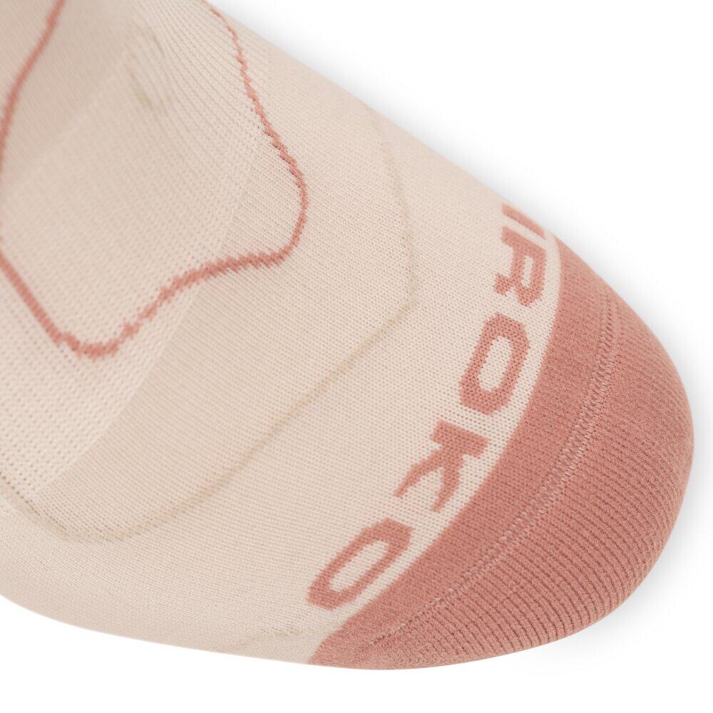 Chaussettes randonnée légères mi-mollet Homme et Femme GR3 Sand Beige 5/6