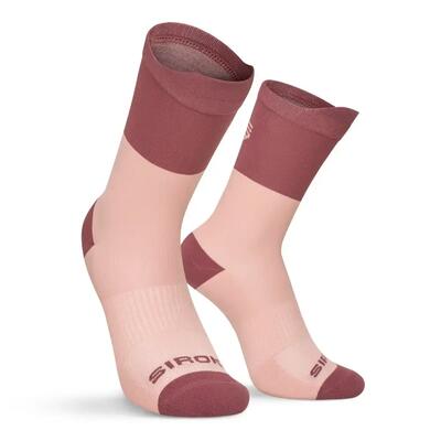 Calze alte da trail running Escursionismo Uomo e donna Pindos Purple Viola