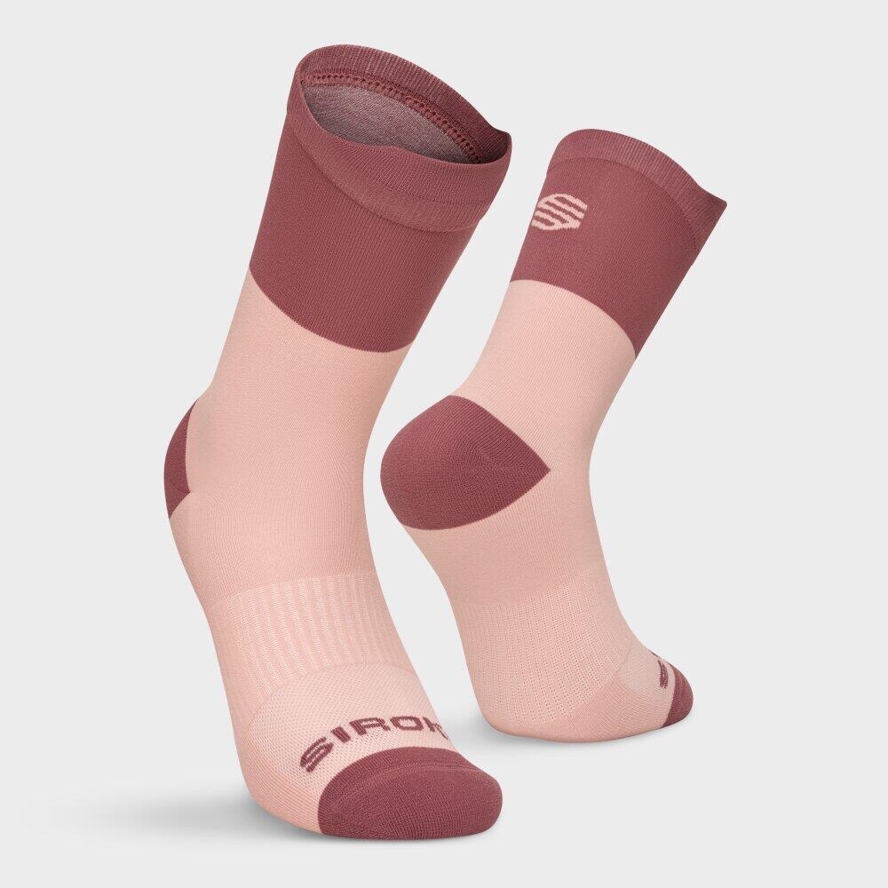 Chaussettes mi-hautes trail running Randonnée Homme et Femme Pindos Purple Pour 6/6