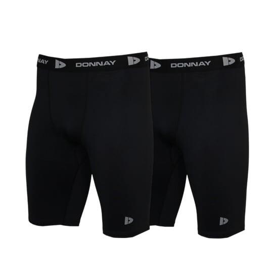 Short de sport de compression pour homme (23 cm)