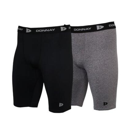 Short de sport de compression pour homme (23 cm)