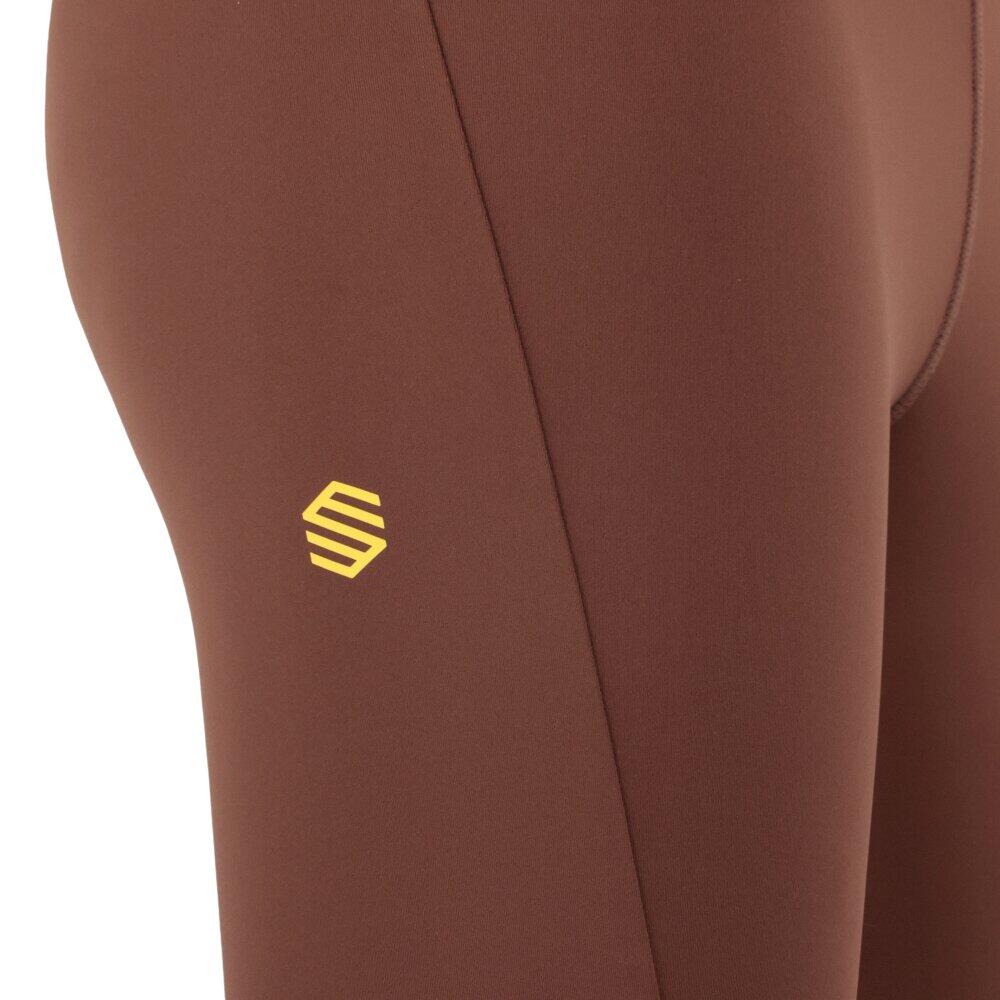Mallas cortas trail running mujer senderismo West-W Brown Marrón 4/6
