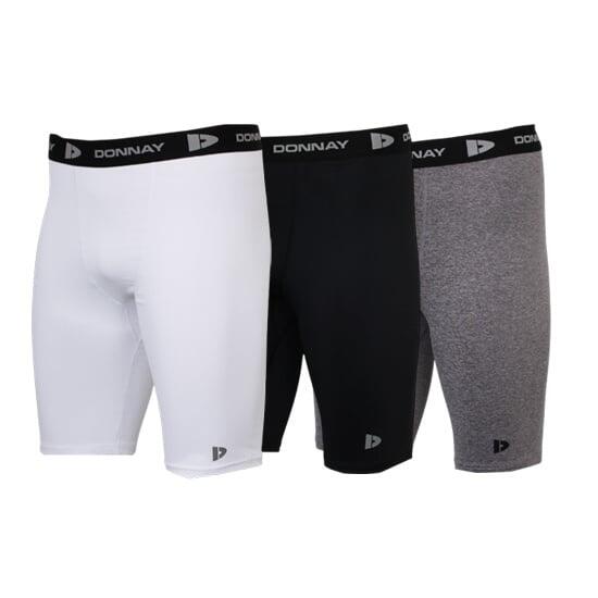 Short de sport de compression pour homme (23 cm)