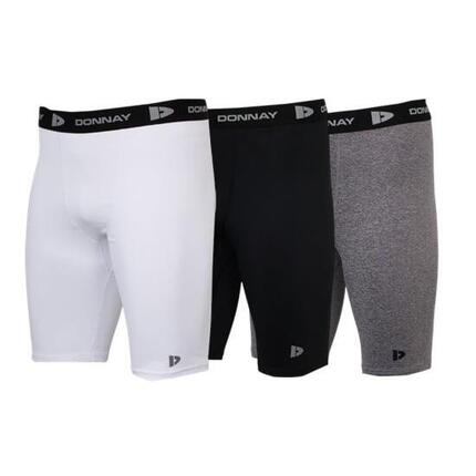 Short de sport de compression pour homme (23 cm)