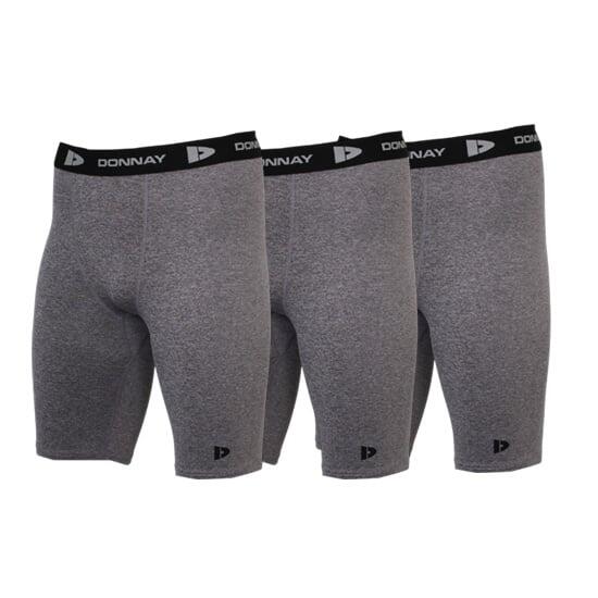 Short de sport de compression pour homme (23 cm)