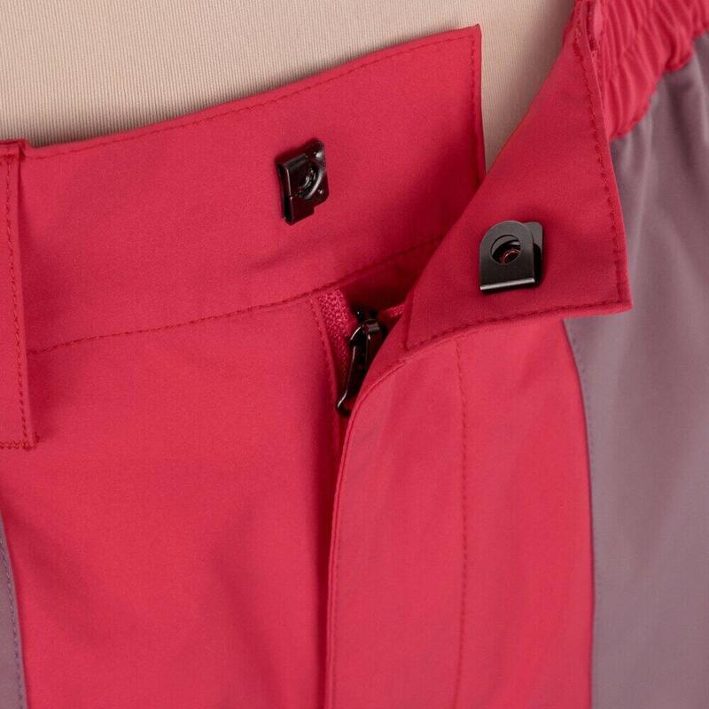 Pantaloni scurți de drumeție impermeabili pentru femei Solara-W Pink Roz