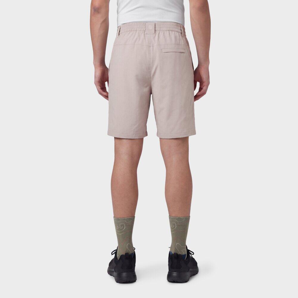 Pantalón corto montaña repelente al agua hombre senderismo Range Sand Beige 6/6
