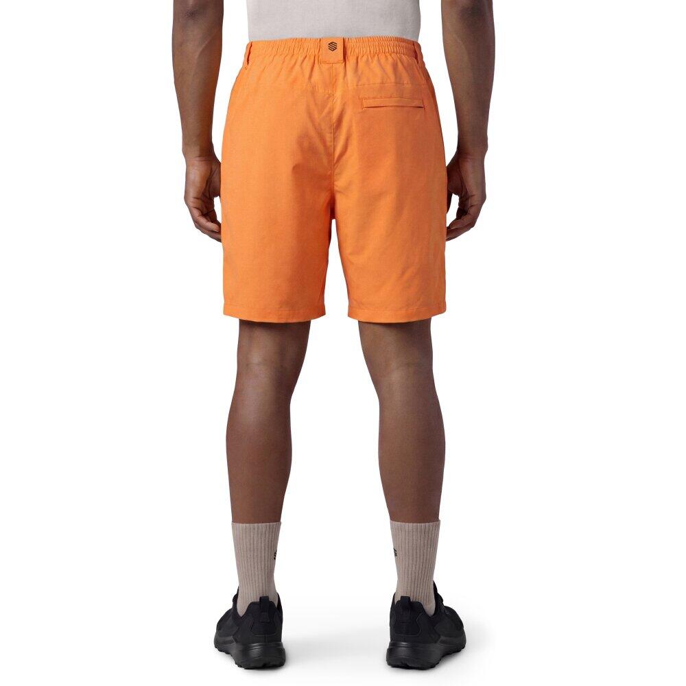 Pantalón corto montaña repelente al agua hombre senderismo Range Orange Naranj 2/6