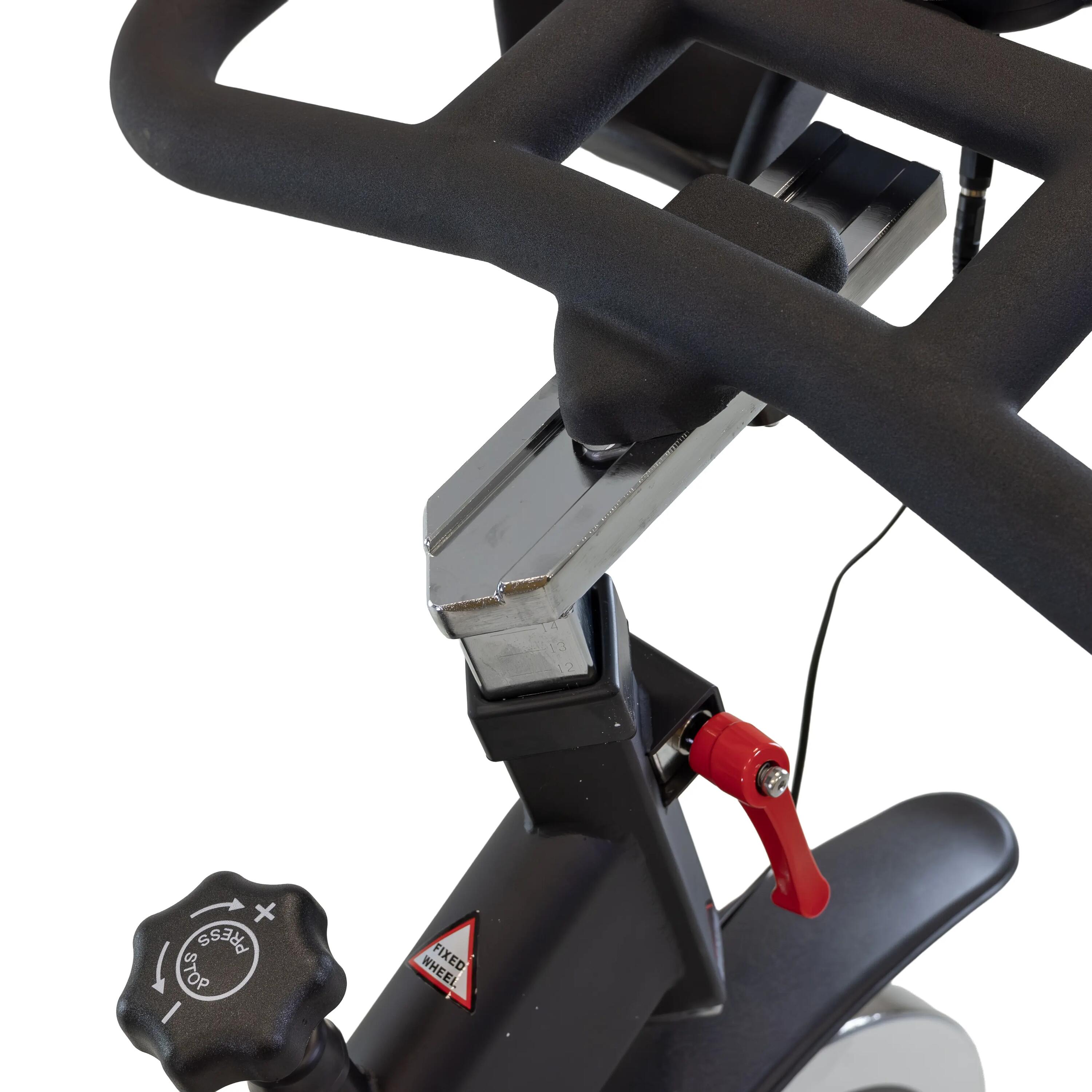 BH Fitness Duke Electronic H920ER1 Bicicleta Indoor com volante de 20 kg 5/5