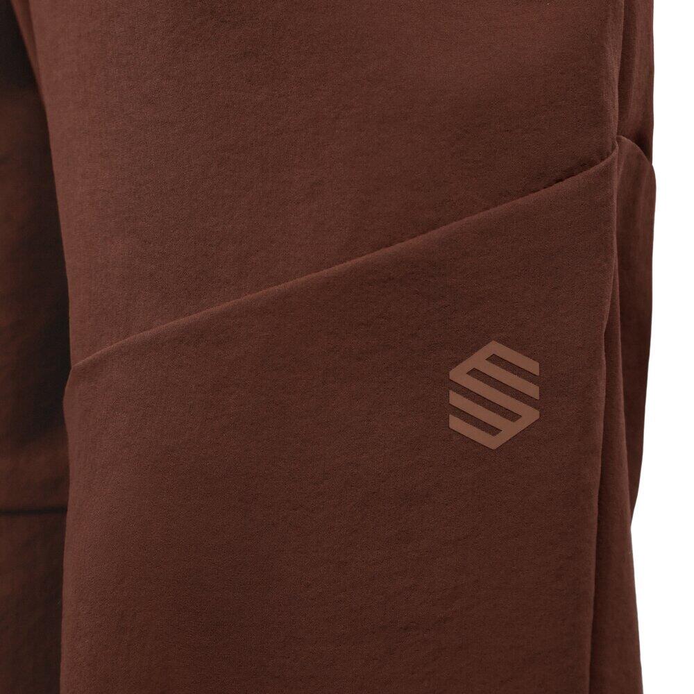 Pantalón largo desmontable montaña mujer senderismo Mistral-W Brown Marrón 5/6