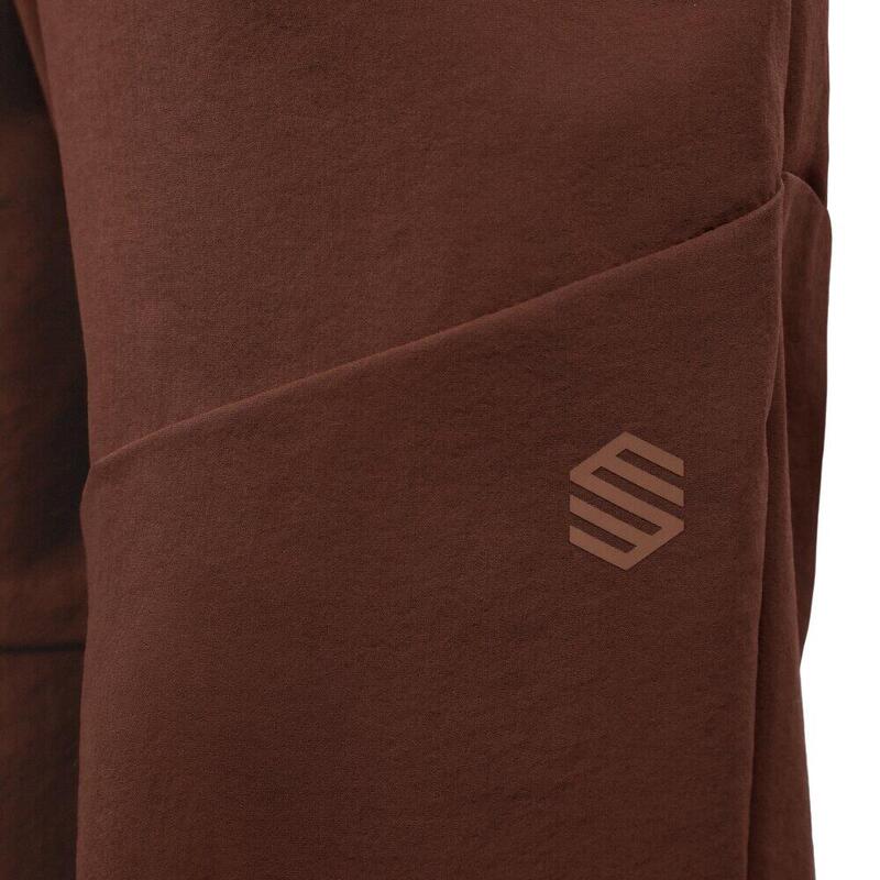 Pantaloni de drumeție transformabili pentru femei Mistral-W Brown Maro