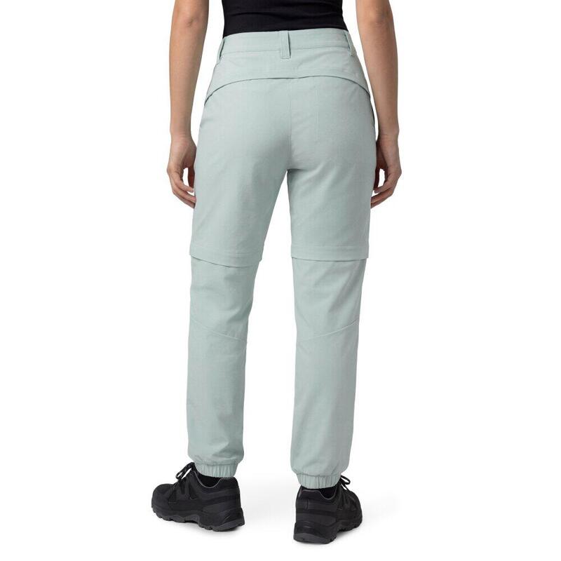 Pantaloni de drumeție transformabili pentru femei Mistral-W Green Verde