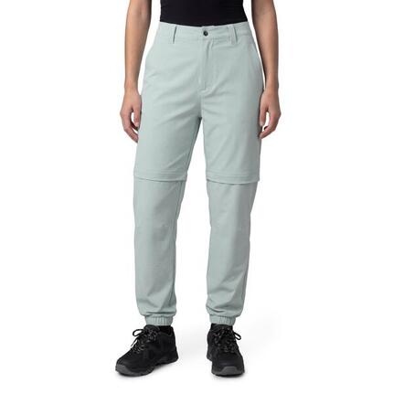 Women Hiking 's convertible pants Mistral-W Green Green