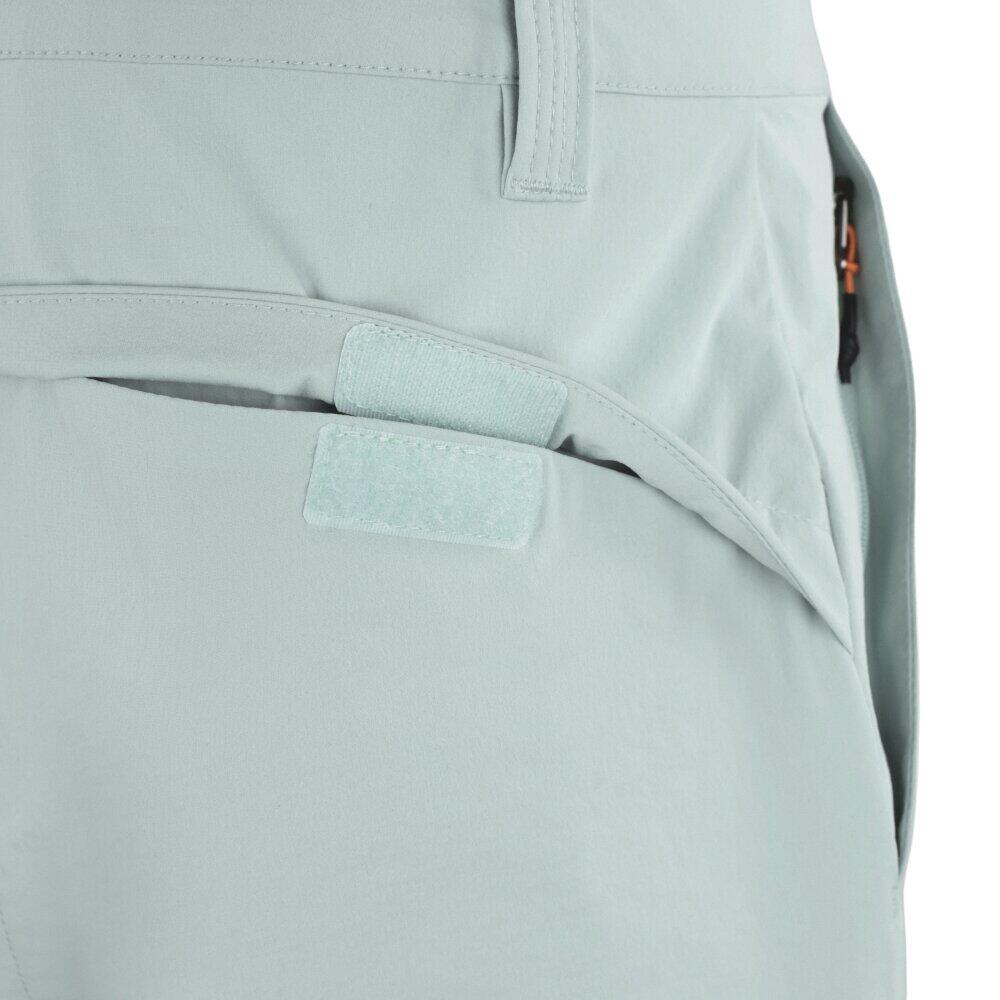 Pantalón largo desmontable montaña mujer senderismo Mistral-W Green Verde 4/6