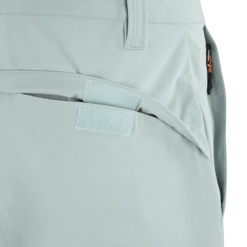 Pantaloni de drumeție transformabili pentru femei Mistral-W Green Verde