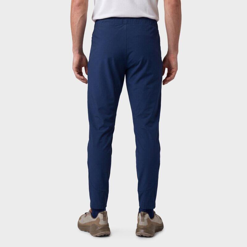 Pantaloni de alergare montană elastici pentru bărbați Tor Blue Albastru