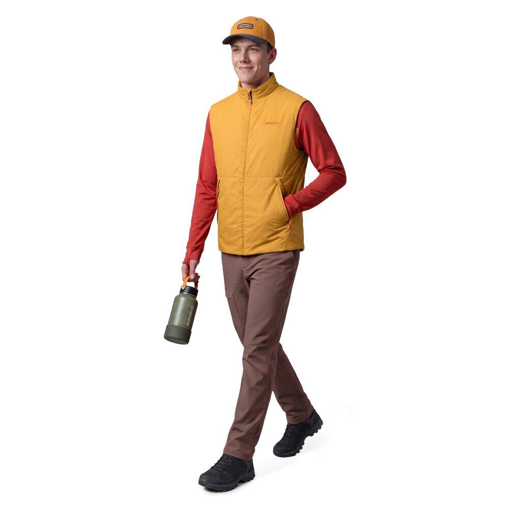 Chaleco insulado ultraligero montaña hombre Ararat Mustard Amarillo 3/7