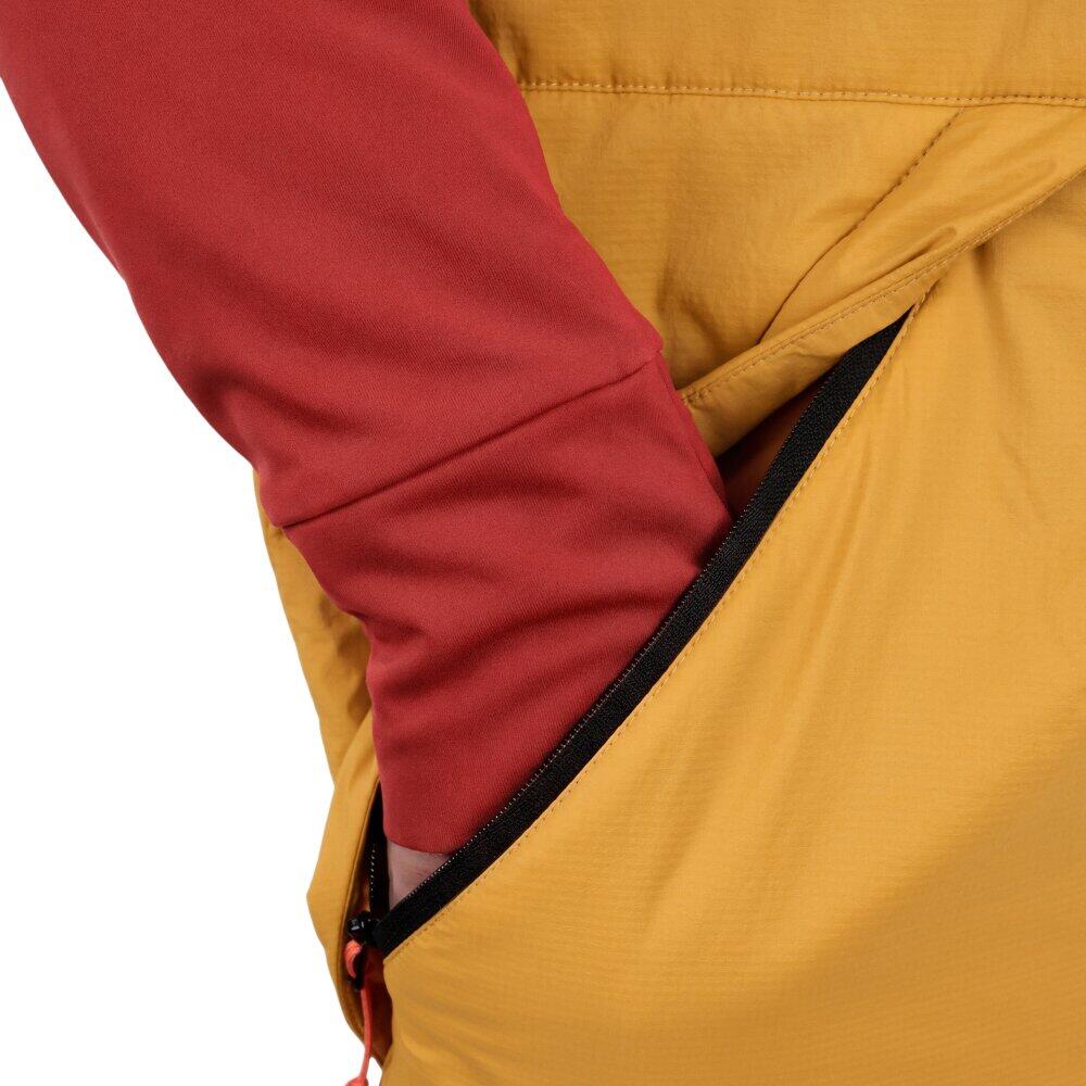 Chaleco insulado ultraligero montaña hombre Ararat Mustard Amarillo 5/7