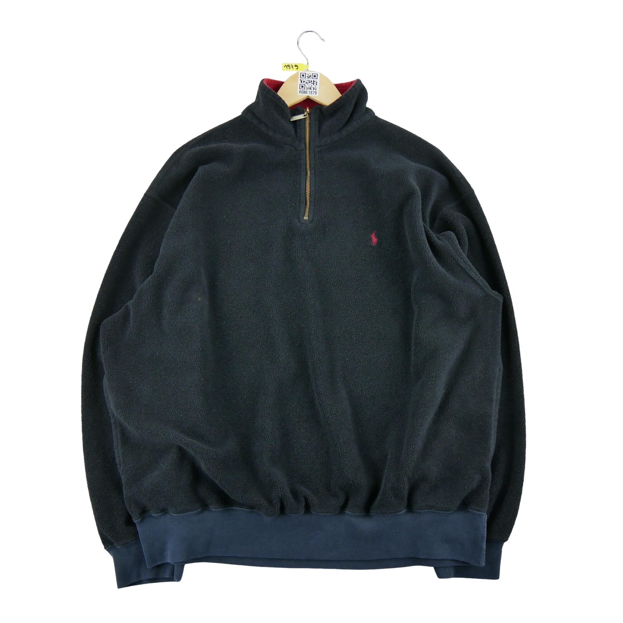 Second hand - Maglione pile uomo collo camionista - Stato buono 2/7