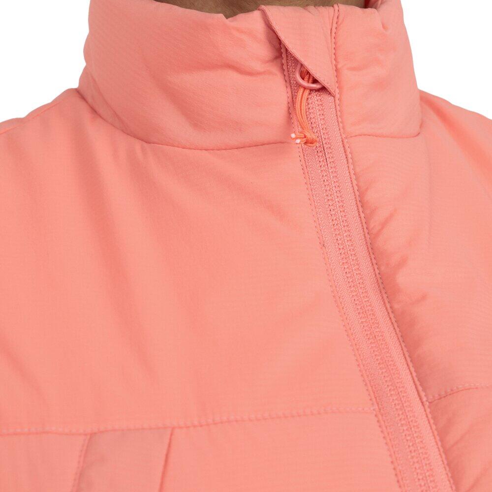 Women ’s ultralightweight insulated hiking vest Ararat-W Coral Orange 4/7