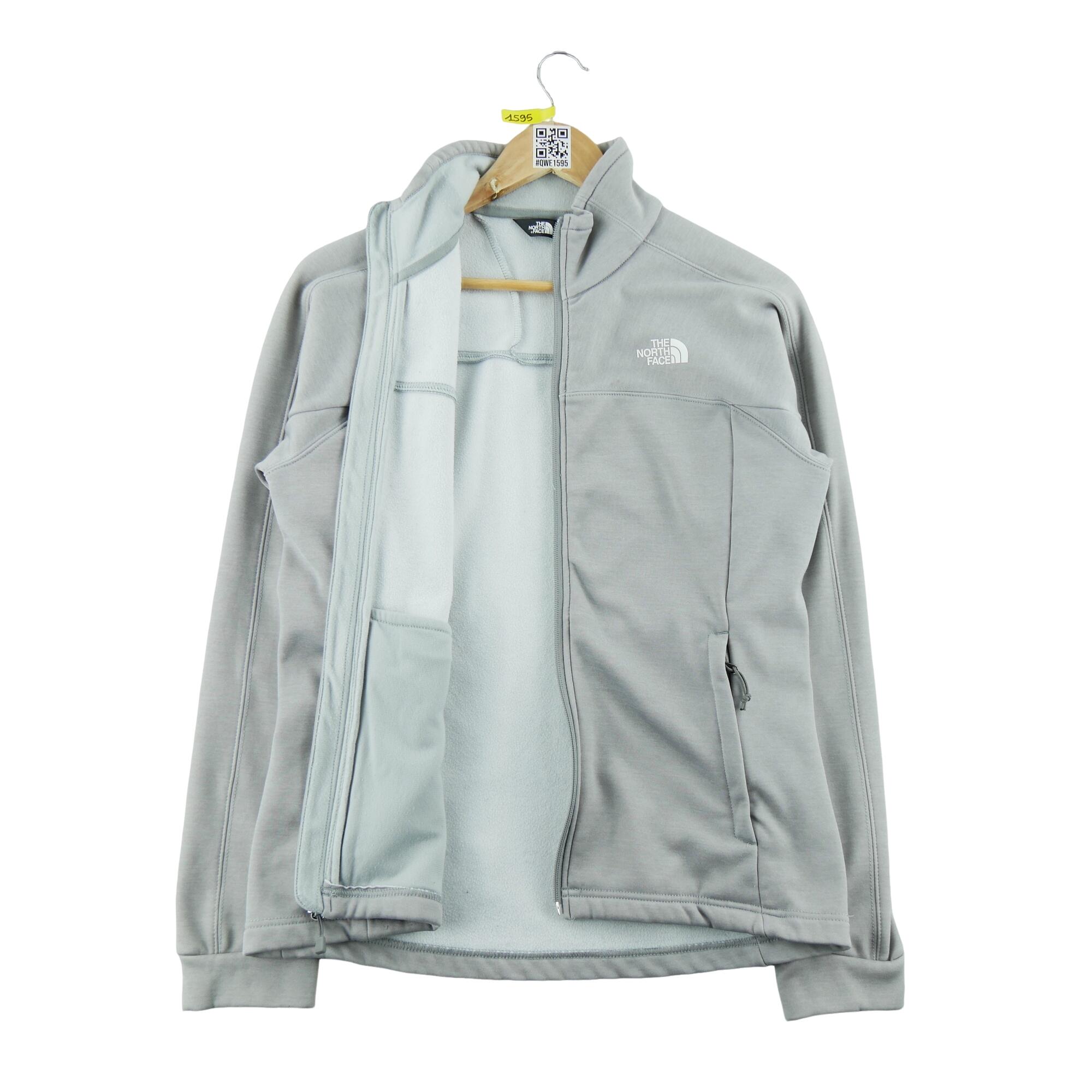 Refurbished - Fleecejacke Damen The North Face Grau - In gutem Zustand 3/7