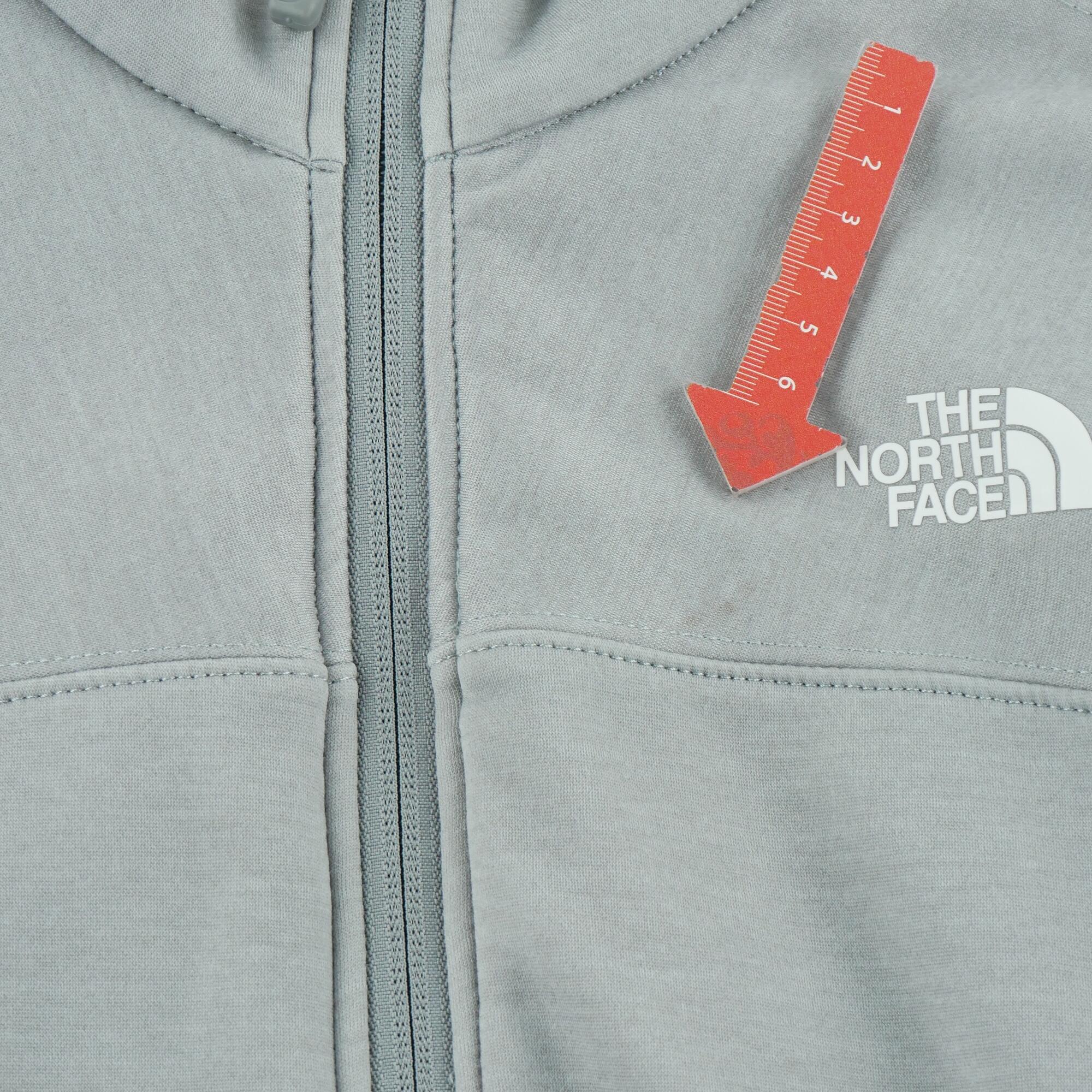 Refurbished - Fleecejacke Damen The North Face Grau - In gutem Zustand 7/7