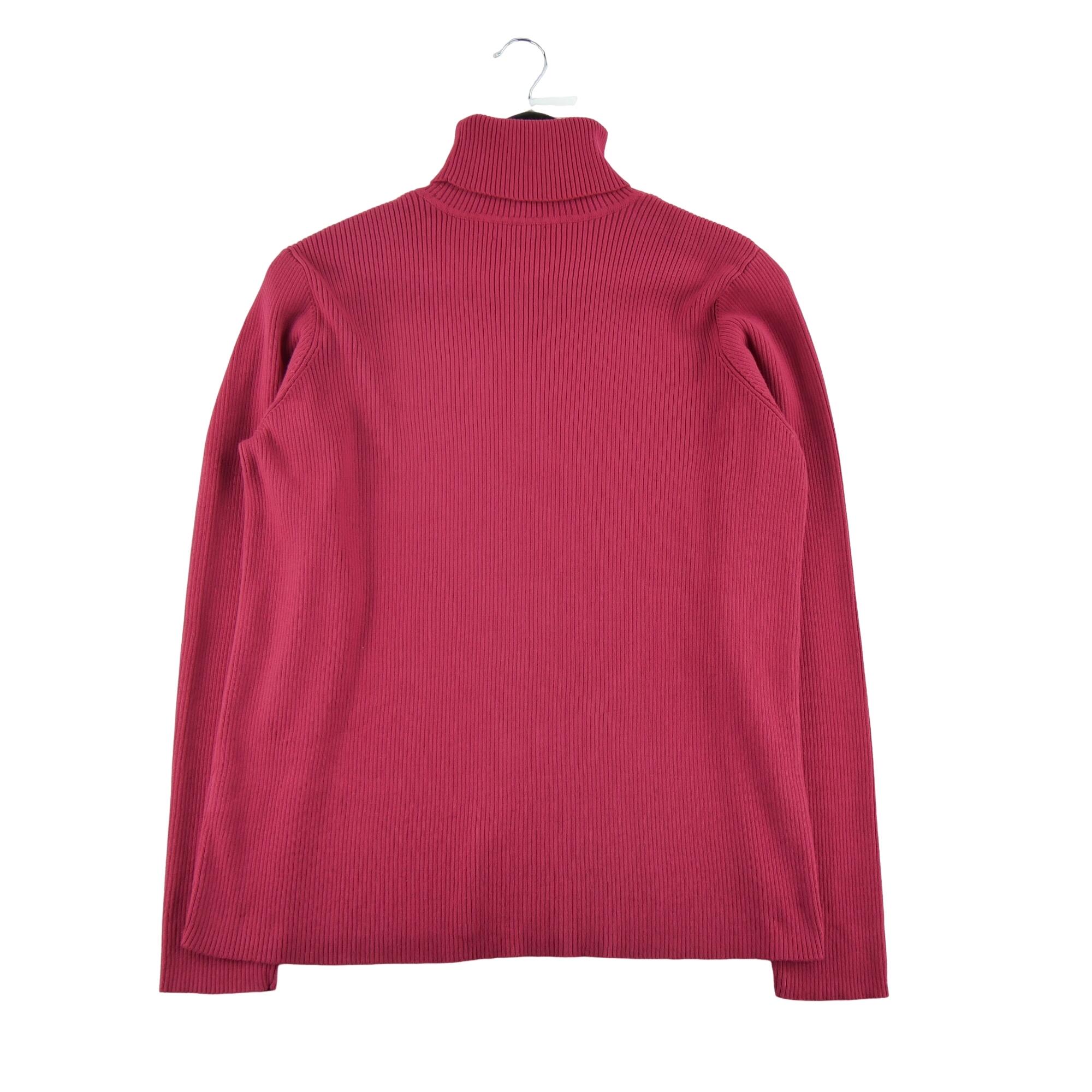 Lauren Ralph Lauren women's turtleneck sweater red 2/5