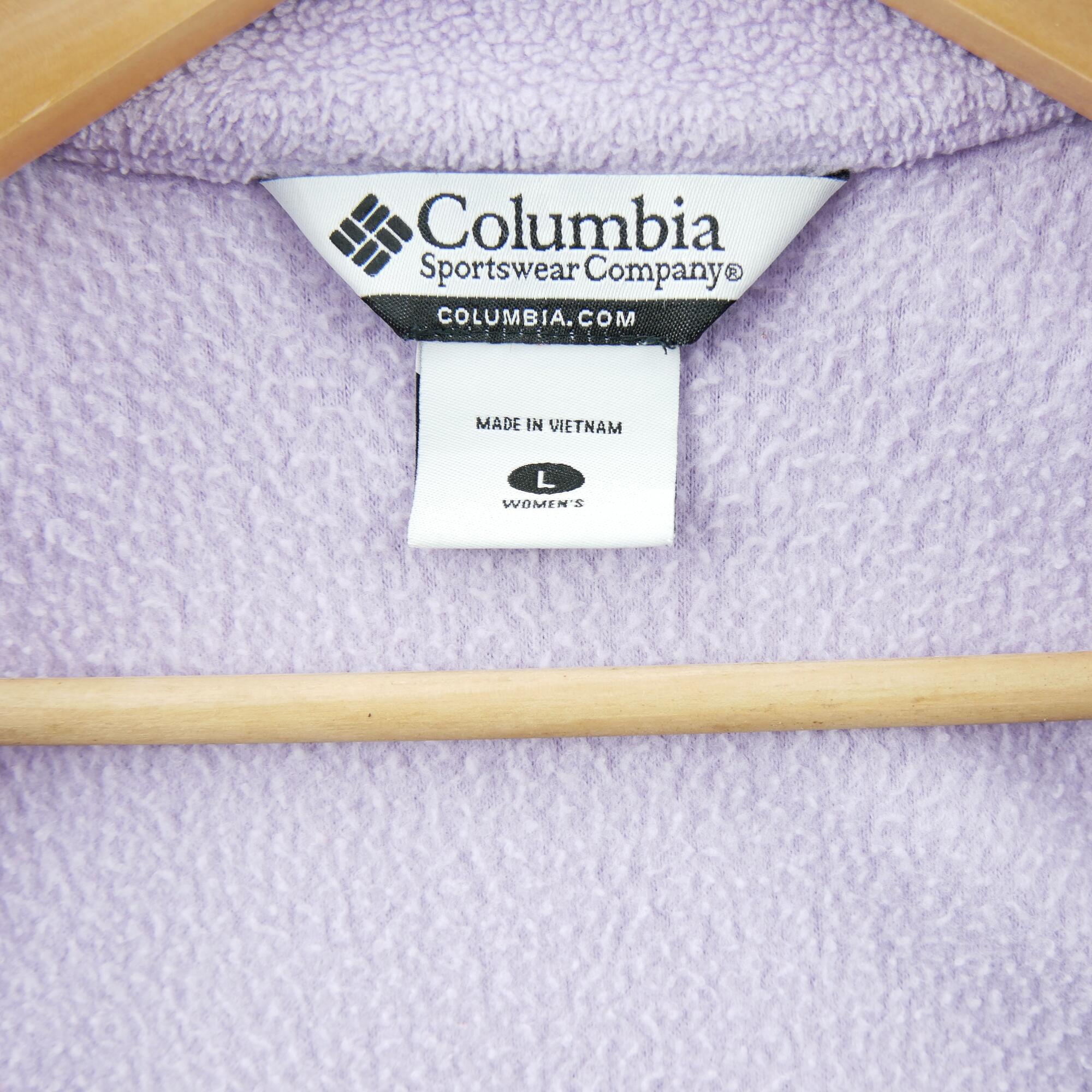 Refurbished - Columbia Damen Fleecejacke lila - Wie neu 6/6